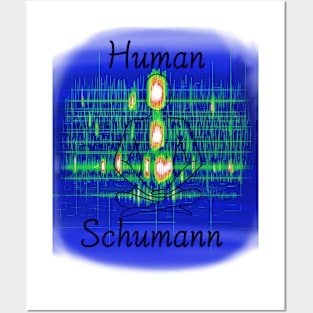 Human Schumann Oval Posters and Art